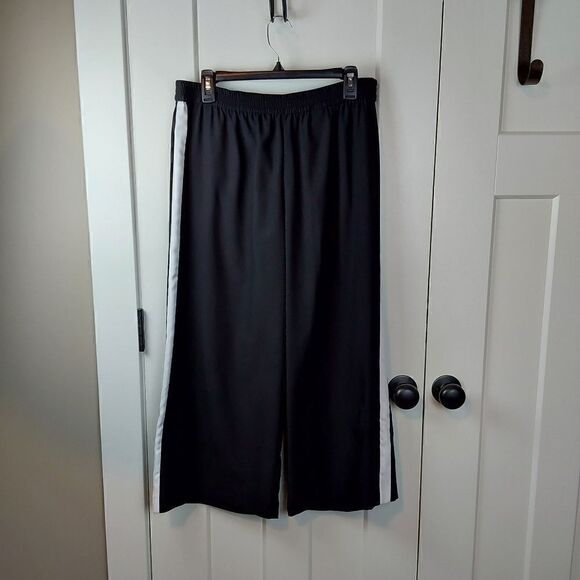 MICHAEL Michael Kors pull on pants Sz L Black and white - Picture 1 of 8